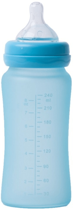 Bo Jungle Sklenená fľaša B-Thermo 240ml, Turquoise